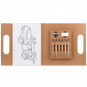 Set infantil para colorear Midocean Folder2 go
