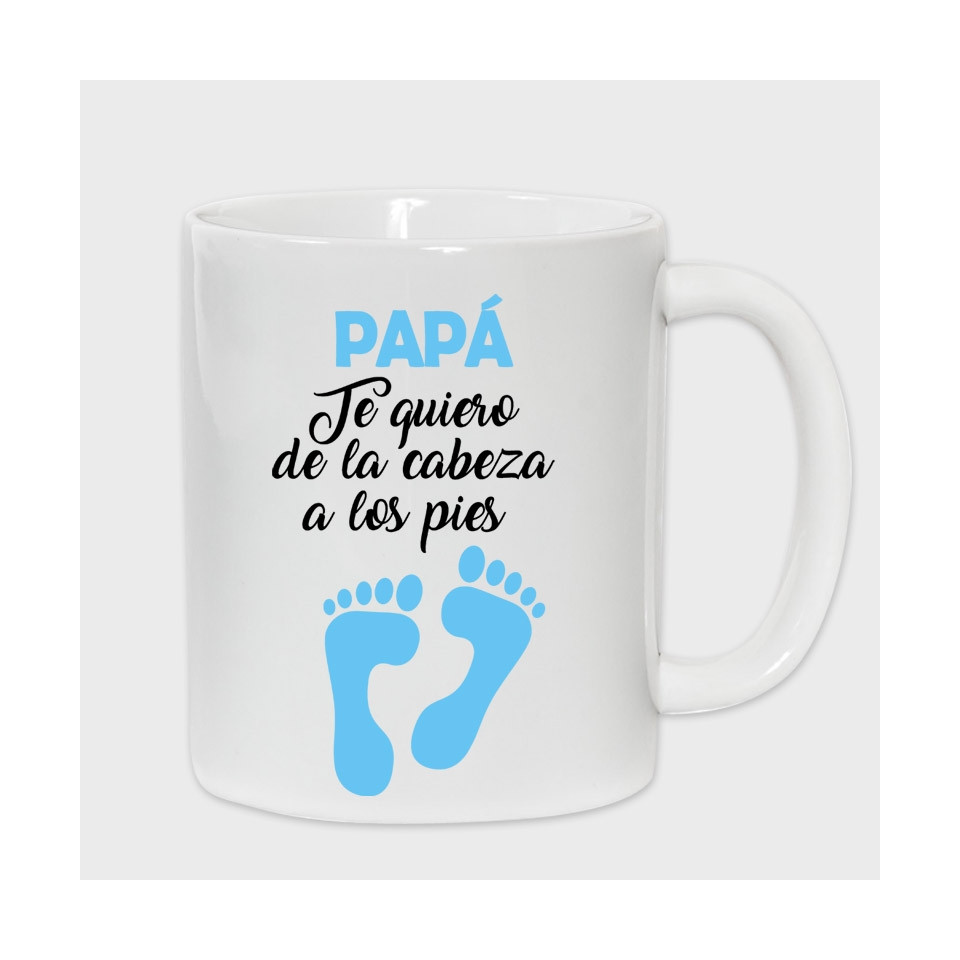 Taza Día del Padre: te quiero de la cabeza a los pies, comprar online