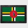 Parche bandera Dominica