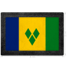 Parche bandera San Vicente y las Granadinas