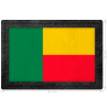 Parche bandera Benín