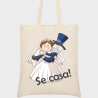 Bolsa de tela para despedida de soltero: se casa