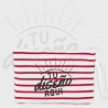 Estuche a rayas personalizado