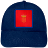 Gorra infantil con bandera Comunidad foral de Navarra