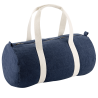 Bolsa BAGBASE cilíndrica denim