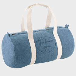 Bolsa BAGBASE cilíndrica denim