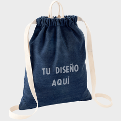 Mochila de cuerdas BAGBASE Denim
